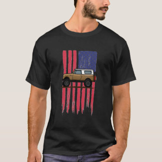 T-shirt Drapeau IH Scout et US