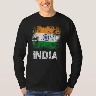 T-shirt Drapeau indien patriotique