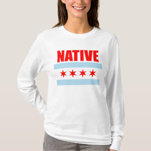 T-shirt Drapeau indigène de Chicago