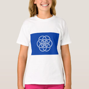 T-shirt Drapeau international de la planète Terre