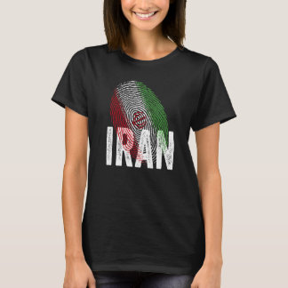 T-shirt Drapeau iranien fier iranien cool ADN iranien
