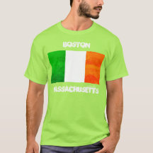 Drapeau irlandais de Boston Massachusetts – Fierté