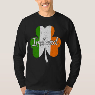 T-shirt Drapeau irlandais Drapeau irlandais Vert St Patric