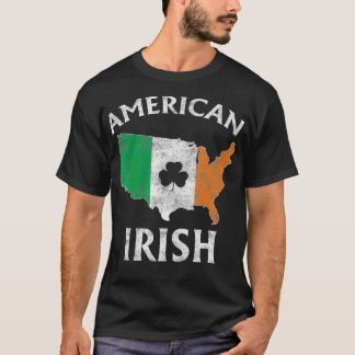 T-shirt Drapeau irlandais irlandais Irlande