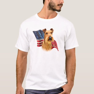 T-shirt Drapeau irlandais Terrier