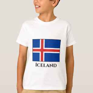 T-shirt Drapeau islandais