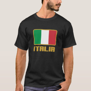 T-shirt Drapeau Italia