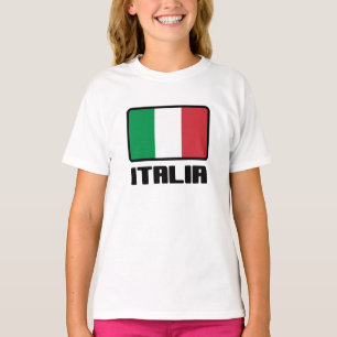 T-shirt Drapeau Italia