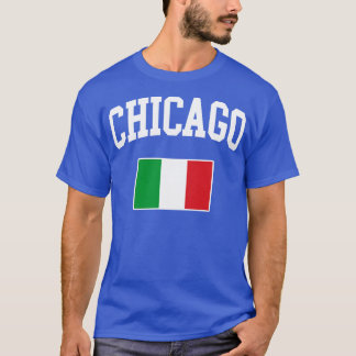 T-shirt Drapeau Italiano Italiano de Chicago Italie