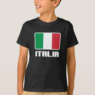 T-shirt Drapeau Italie