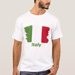 T-shirt Drapeau Italie