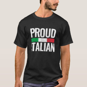 T-shirt Drapeau Italie Vintage Italie Fière