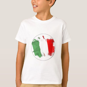 T-shirt Drapeau italien de mode