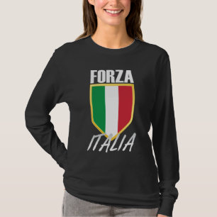 T-shirt Drapeau italien Forza Italia Soccer
