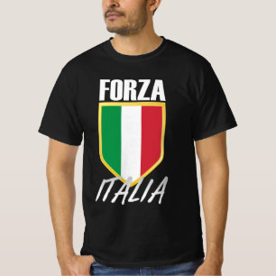 T-shirt Drapeau italien Forza Italia Soccer