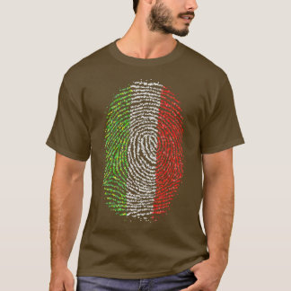 T-shirt Drapeau italien italien