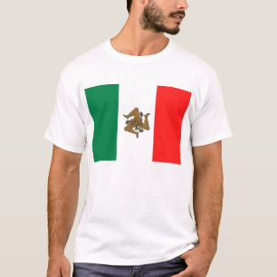 T-shirt Drapeau italien sicilien