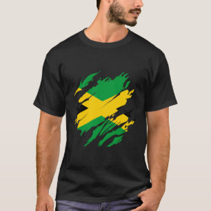 T-shirt Drapeau jamaïcain