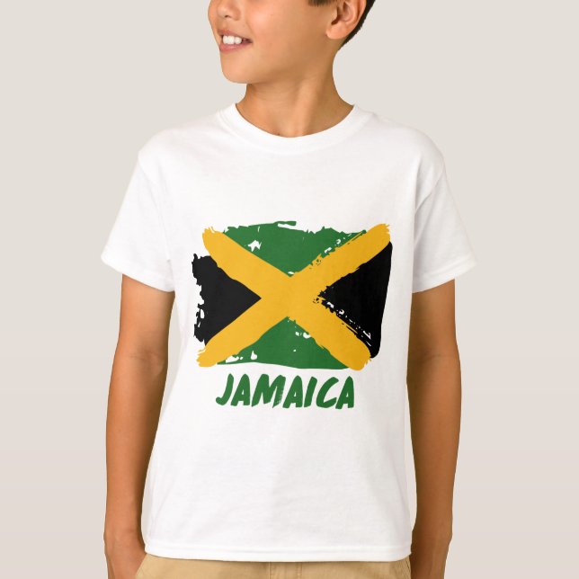 T-shirt Drapeau jamaïcain (Devant)