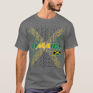 T-shirt Drapeau jamaïcain 2