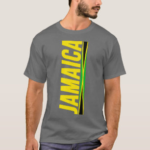 T-shirt Drapeau jamaïcain Couleur Amour Cadeau Souvenir