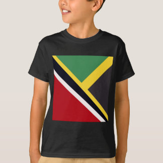 T-shirt Drapeau jamaïcain de Trini | Drapeau de la Jamaïqu