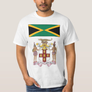 T-shirt Drapeau Jamaïcain & Fierté des Symboles Culturels
