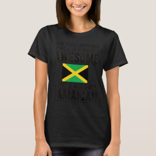T-shirt Drapeau jamaïcain incroyable Jamaïque Jamaïcaine R