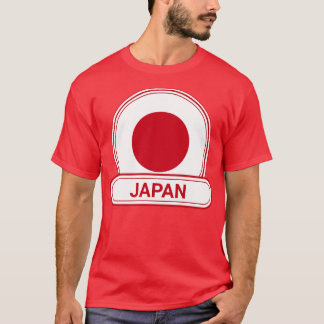 T-shirt Drapeau Japon