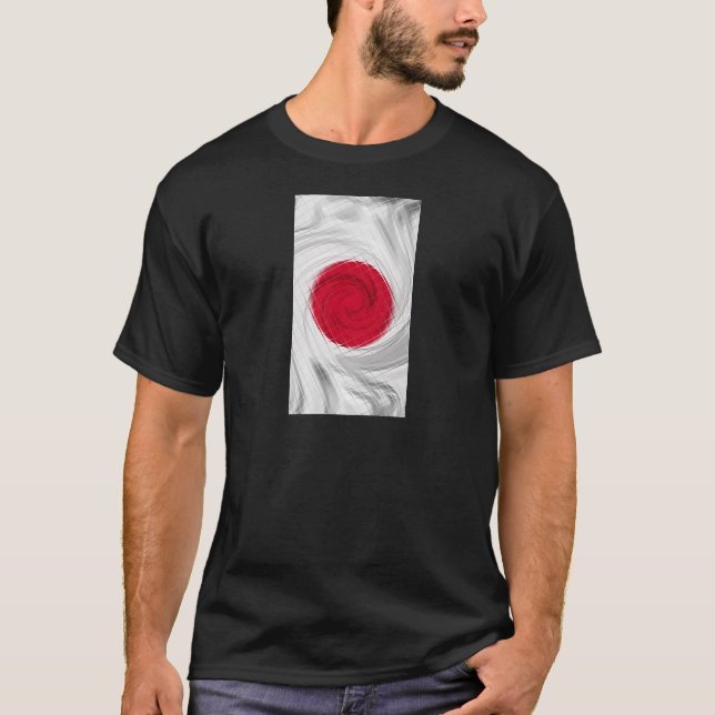 T-shirt Drapeau japonais (Devant)