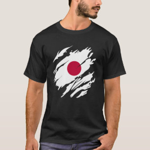 T-shirt Drapeau japonais