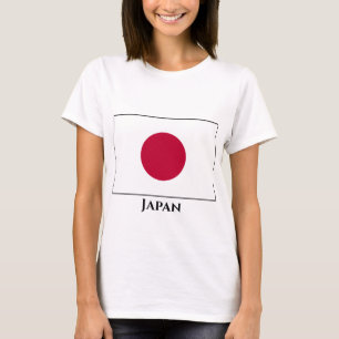 T-shirt Drapeau japonais