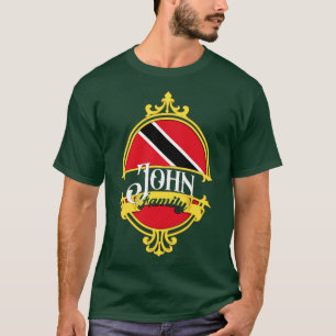 T-shirt Drapeau John Family Trinité-et-Tobago