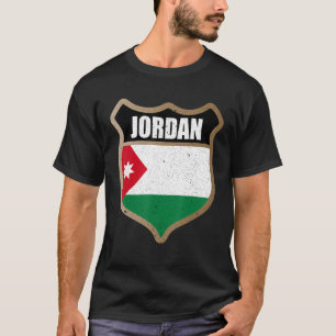 T-shirt Drapeau Jordanien Pour Fier Jordaniens Et Amma