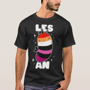T-shirt Drapeau LGBT Wlw Pride Les Bee An Gay Lesbian Anti