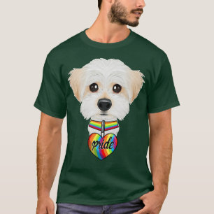 T-shirt Drapeau LGBTQ I Gay pride Drapeau I maltais 