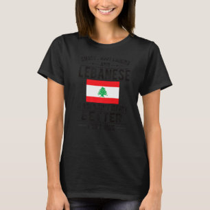 T-shirt Drapeau libanais Liban Racines libanaises