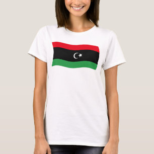 T-shirt Drapeau libyen