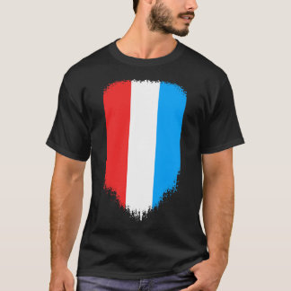 T-shirt Drapeau Luxembourg