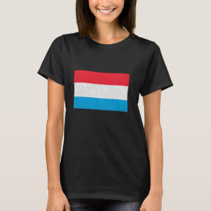 T-shirt Drapeau luxembourgeois Fierté luxembourgeoise vint