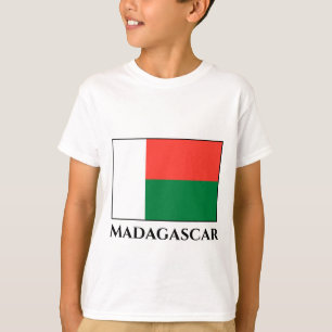 T-shirt Drapeau Madagascar