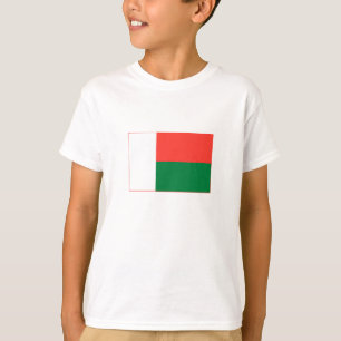 T-shirt Drapeau Madagascar