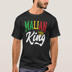 T-shirt Drapeau Malien Mali Malien