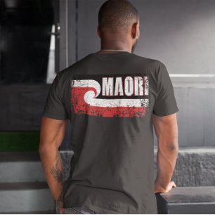 T-shirt Drapeau maori Nouvelle-Zélande