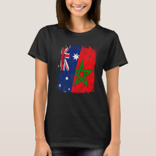 T-shirt Drapeau Maroc Australie