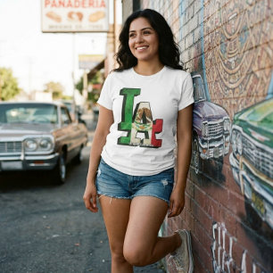 T-shirt Drapeau mexicain de Los Angeles
