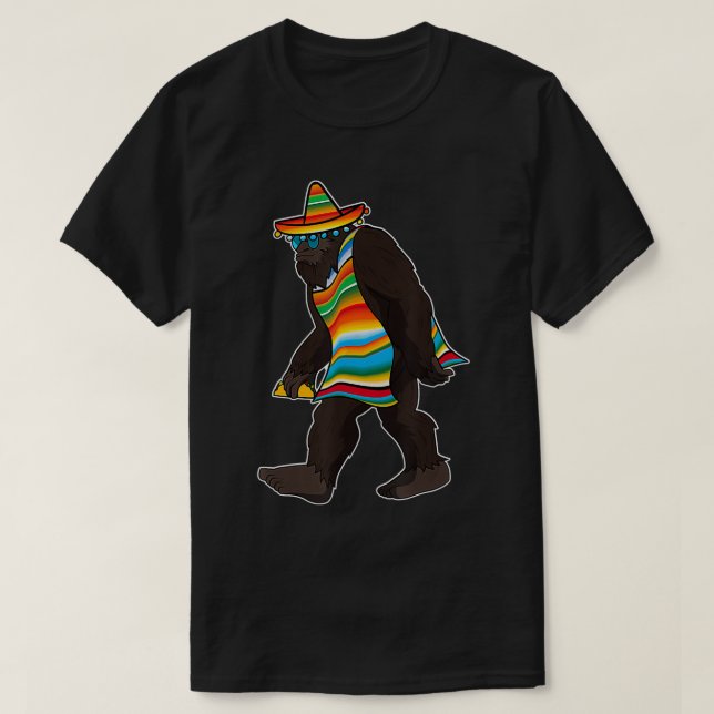 T-shirt Drapeau mexicain de serape de couverture (Design devant)