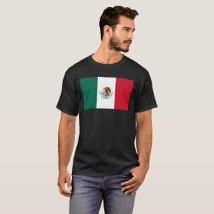 T-shirt Drapeau mexicain - Drapeau du Mexique