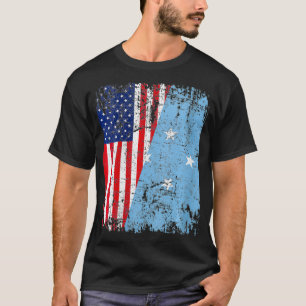 T-shirt Drapeau MICRONÉSIEN MICRO-ORIGINAL MICR