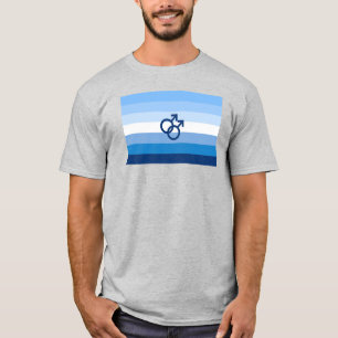 T-shirt Drapeau MLM Gay Male Pride